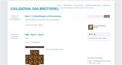 Desktop Screenshot of civilization-brettspiel.de